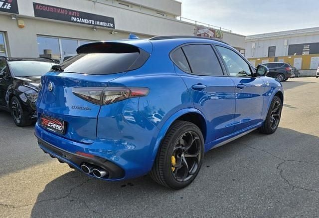Usata Alfa Romeo Stelvio Quadrifoglio 510 CV (375 kW) 2021 Blu SUV