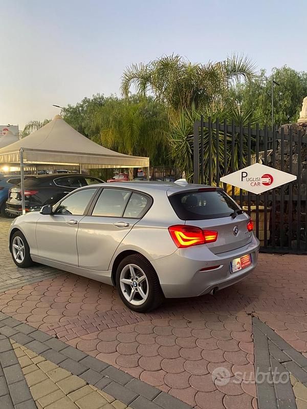 Usata BMW 118 Advantage 150 CV (110 kW) 2019 Grigio Utilitaria