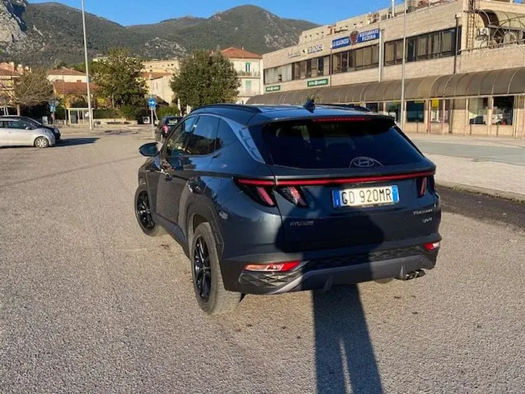 Käytetty Hyundai Tucson 230 HP (169 kW) 2021 Sininen Katumaasturi