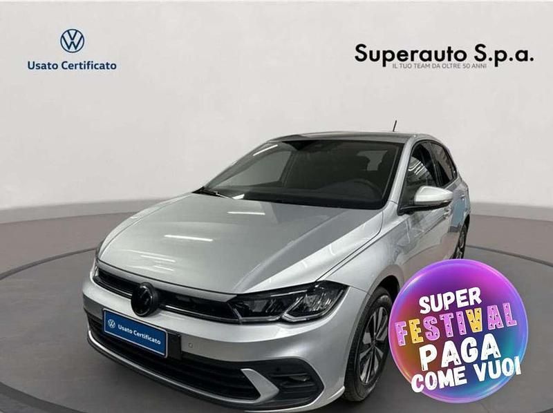 Nuova VW Polo Edition 95 CV (69 kW) 2025 Argento Berlina