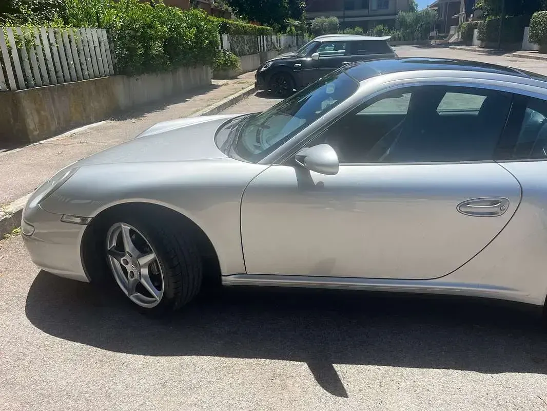 Usata Porsche 997 325 CV (239 kW) 2009 Grigio Cabrio