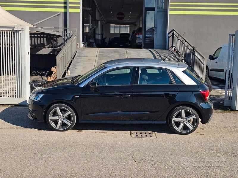 Usata Audi A1 S-Line 90 CV (66 kW) 2016 Nero Utilitaria