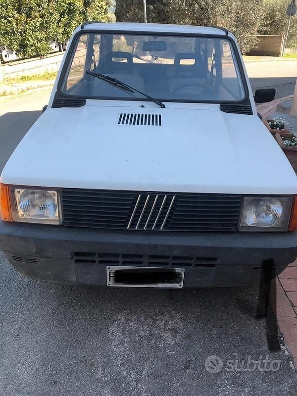 Usata Fiat Panda 1987 Bianco Utilitaria