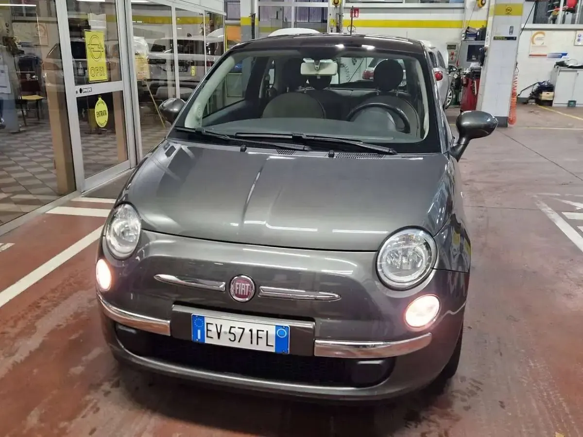 Usata Fiat 500 Lounge 69 CV (50 kW) 2014 Grigio Utilitaria