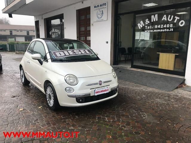 Usata Fiat 500 Lounge 95 CV (69 kW) 2011 Bianco Utilitaria