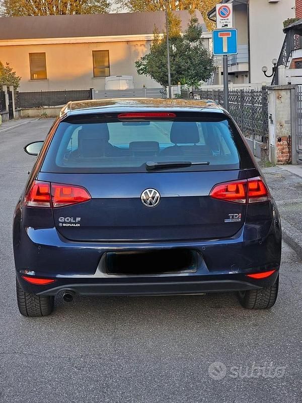 Usata VW Golf VII 2014 Blu