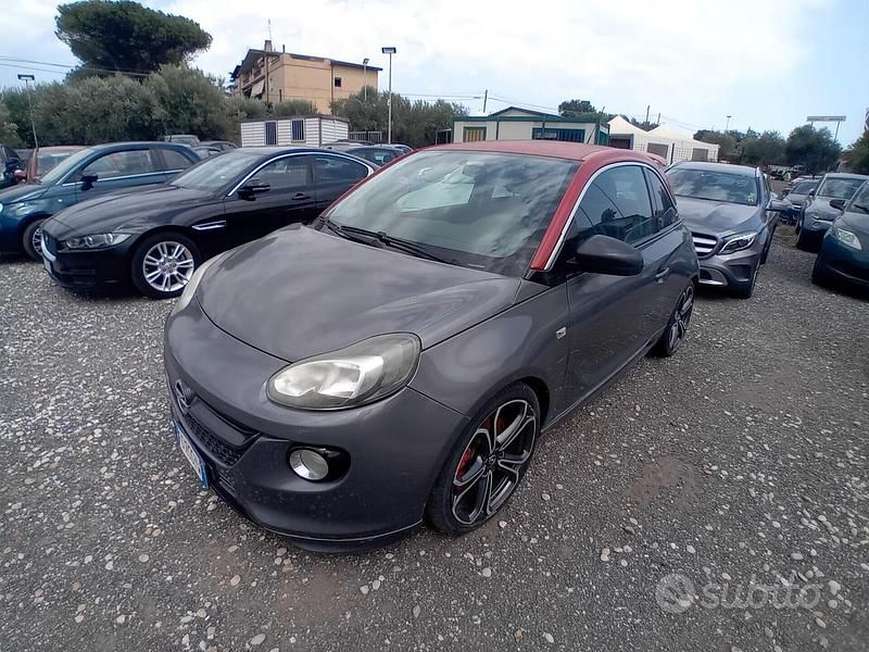 Grigio Usata 2015 Opel Adam S Due volumi | 12.500 € (Molto cara) - Immagine 1/4