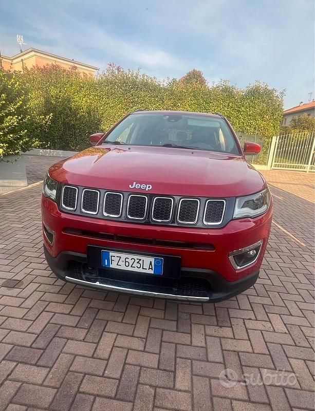 Usata Jeep Compass Sport 140 CV (102 kW) 2019 Rosso SUV
