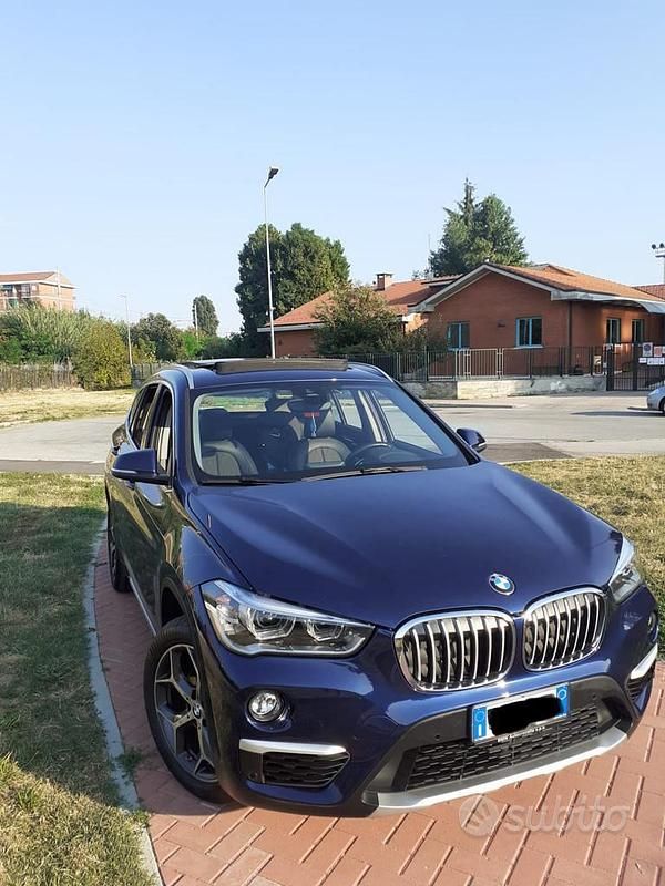 Usata BMW X1 xLine 150 CV (110 kW) 2017 Blu SUV