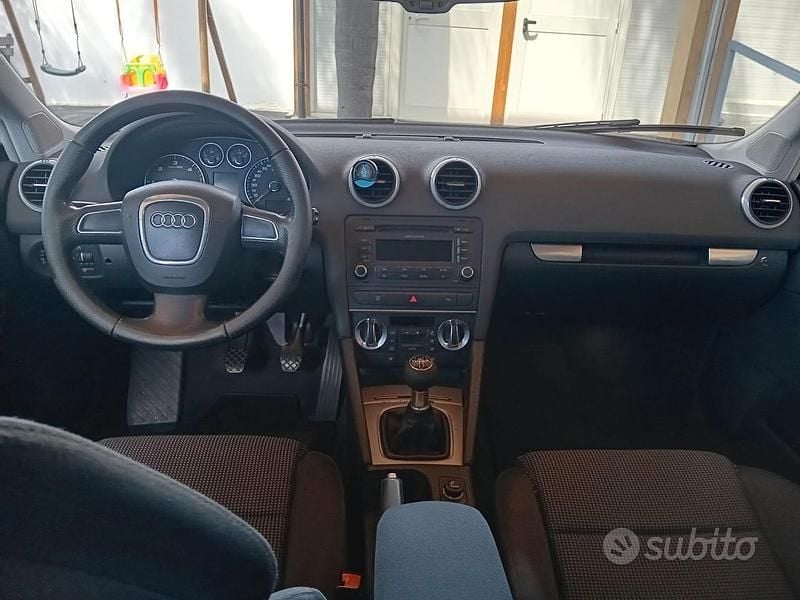 Usata Audi A3 S-Line 105 CV (77 kW) 2008 Bianco Utilitaria