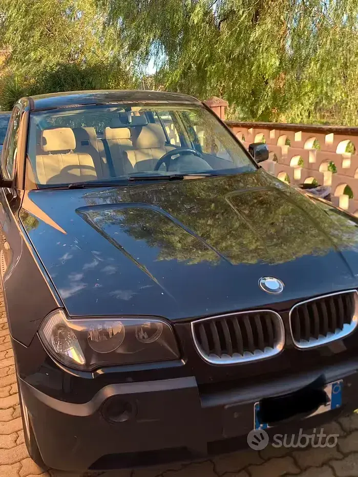 Usata BMW X3 150 CV (110 kW) 2006 Nero SUV