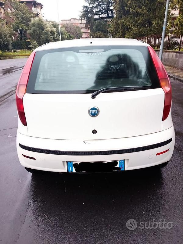 Usata Fiat Punto 2005 Bianco Utilitaria