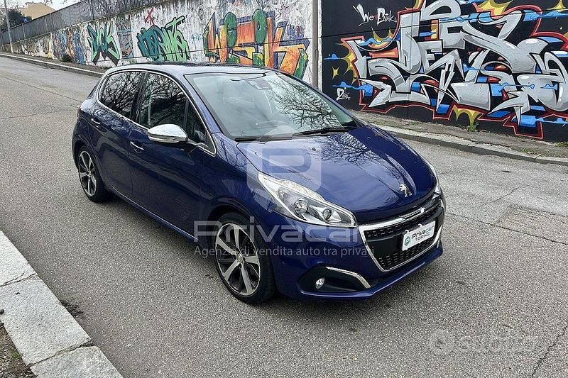 Usata Peugeot 208 S 110 CV (80 kW) 2016 Blu Utilitaria