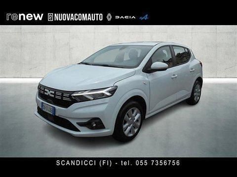 Usata Dacia Sandero Expression 100 CV (73 kW) 2023 Bianco Utilitaria