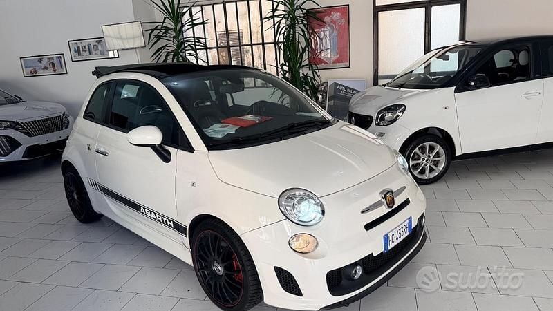 Usata Abarth 500C 135 CV (99 kW) 2012 Bianco Cabrio