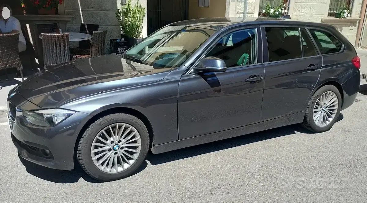 Usata BMW 318 Advantage 150 CV (110 kW) 2017 Grigio Station wagon