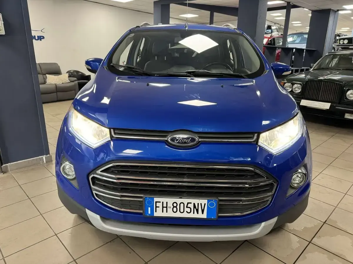 Usata Ford Ecosport Titanium 95 CV (69 kW) 2017 Blu/azzurro SUV