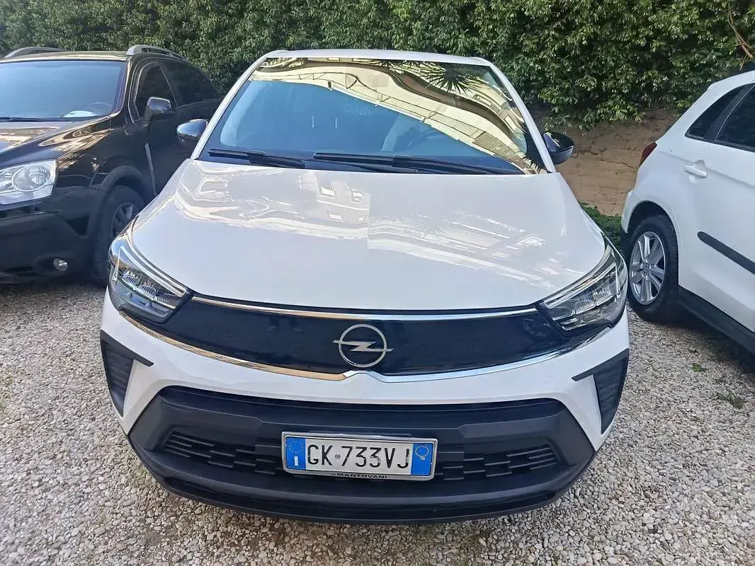 Usata Opel Crossland 110 CV (80 kW) 2023 Bianco SUV