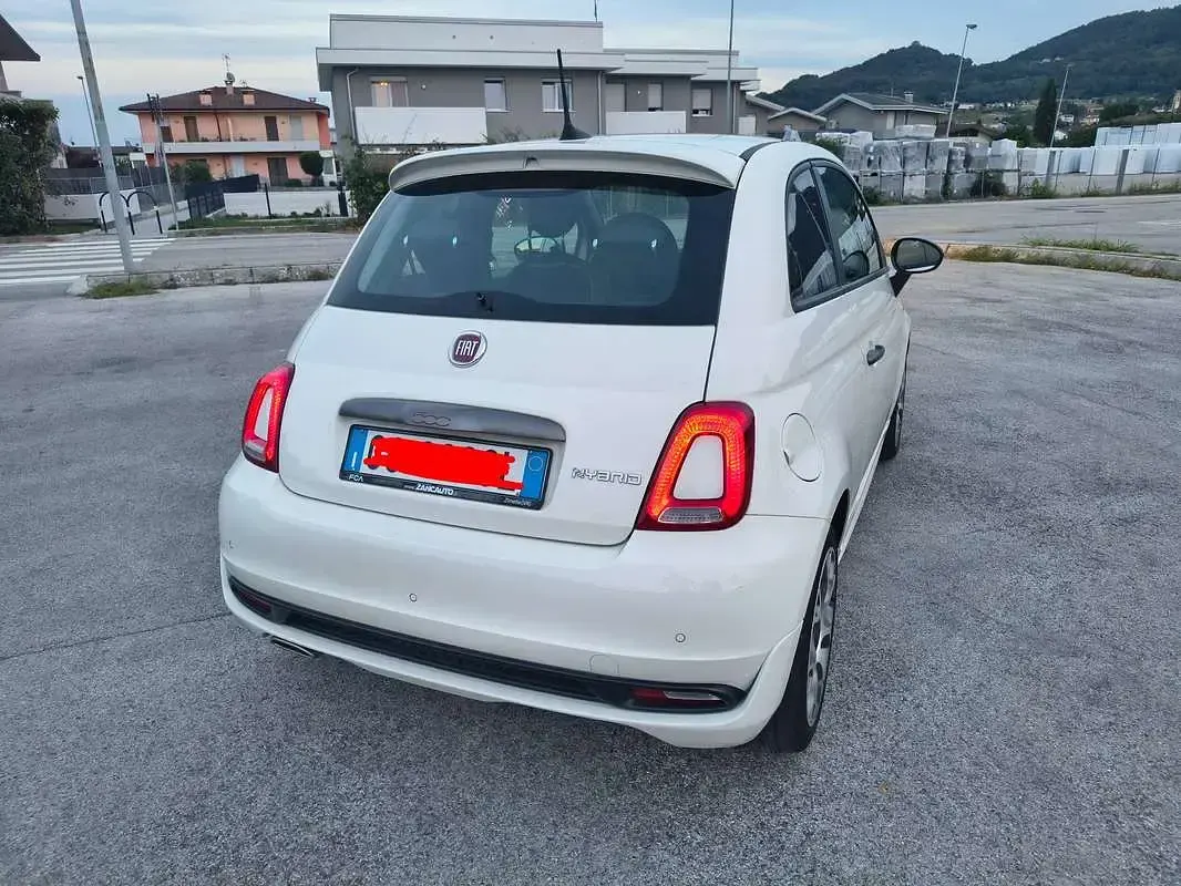 Usata Fiat 500 Sport 69 CV (50 kW) 2022 Bianco Utilitaria