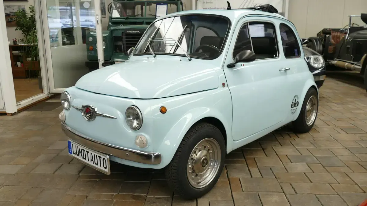 Usata Fiat 500 18 CV (13 kW) 1973 Blu Utilitaria