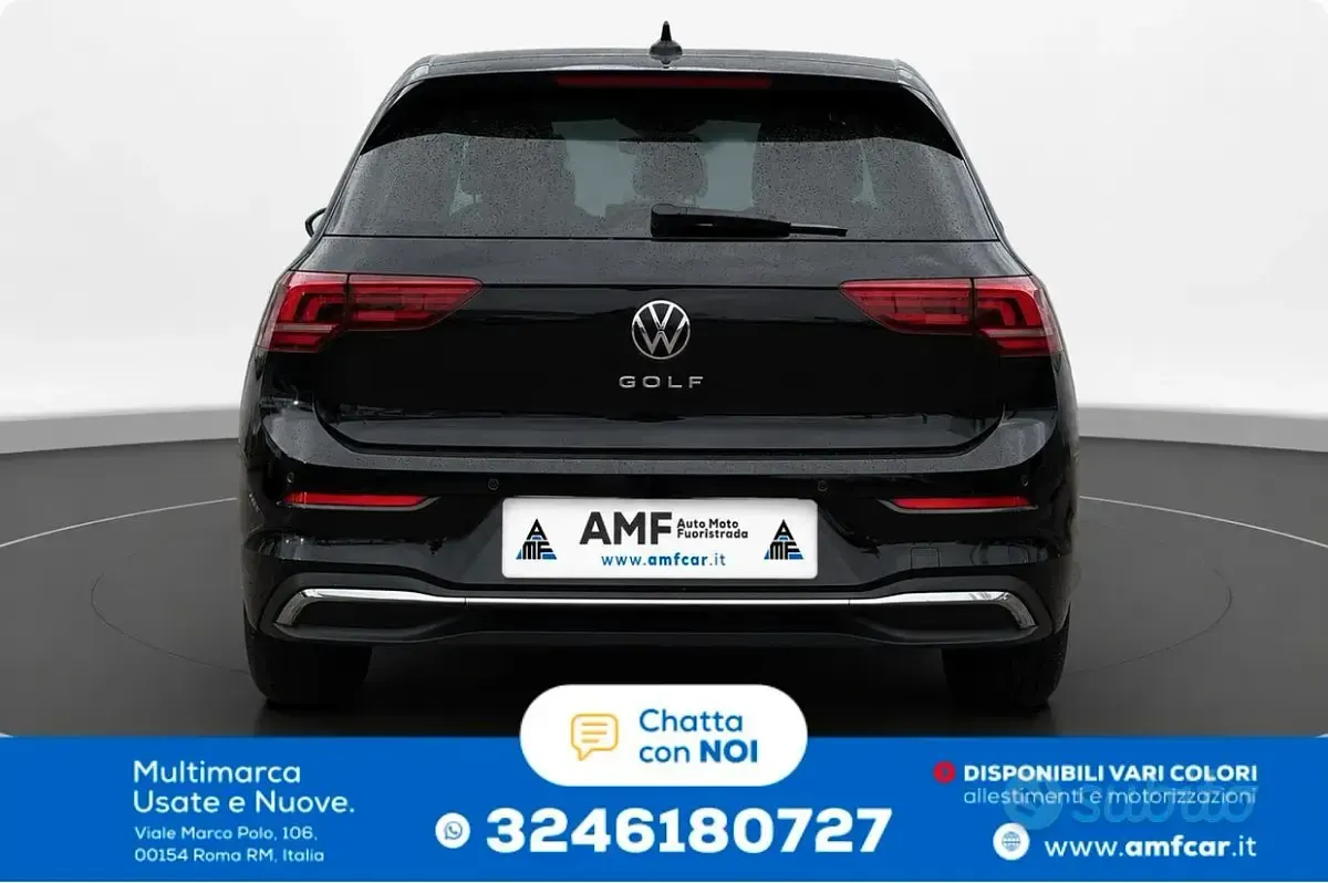 Usata VW Golf VIII Style 150 CV (110 kW) 2025 Nero Berlina