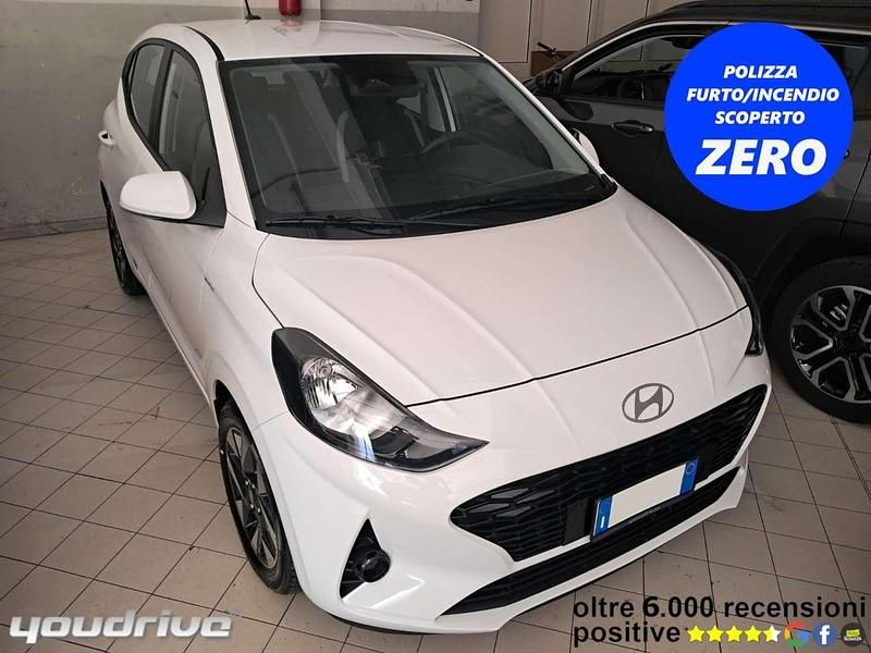 Bianco Nuova 2025 Hyundai i10 Due volumi | 14.950 € - Immagine 1/4