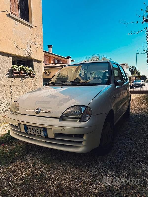 Usata Fiat Seicento 54 CV (39 kW) 2006 Bianco Utilitaria