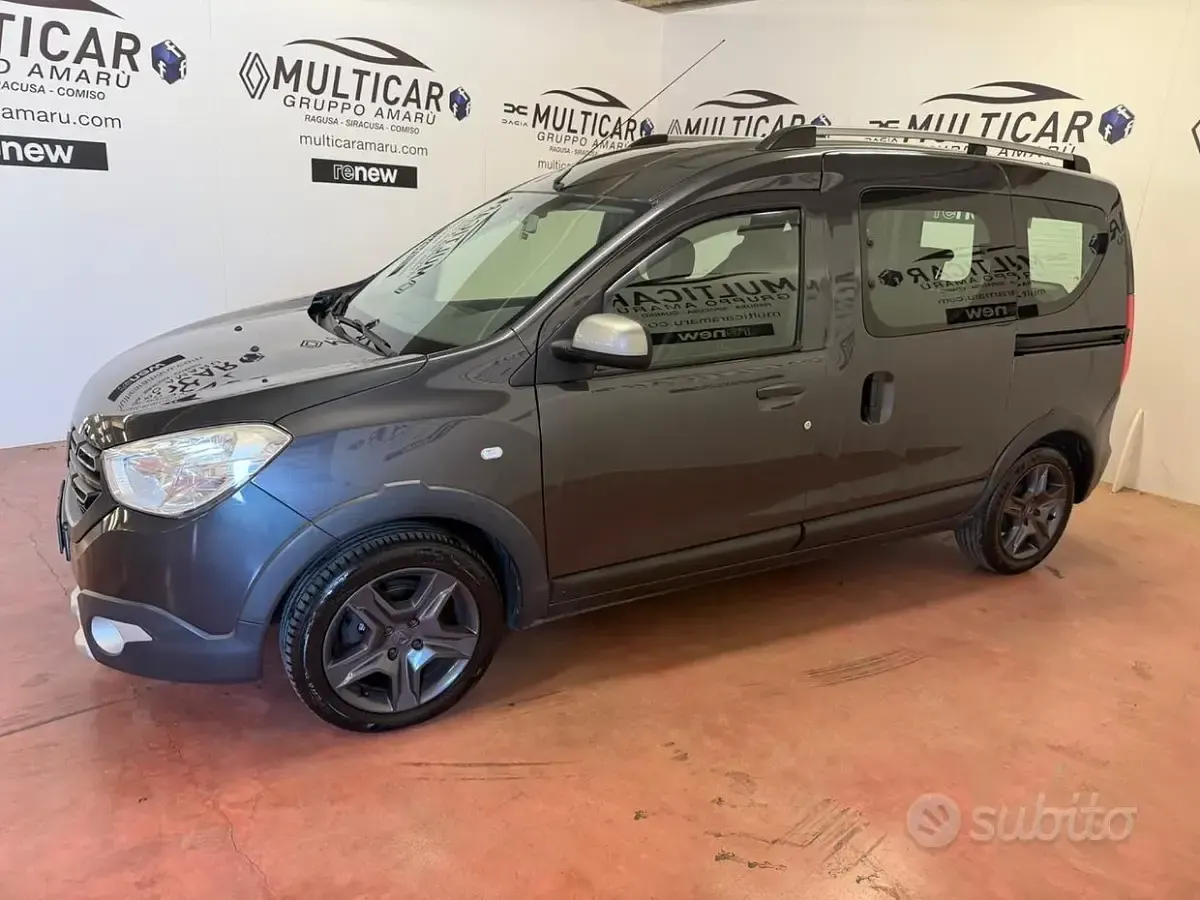 Gebraucht Dacia Dokker Stepway 90 PS (66 kW) 2017 Grau Van / Kleinbus
