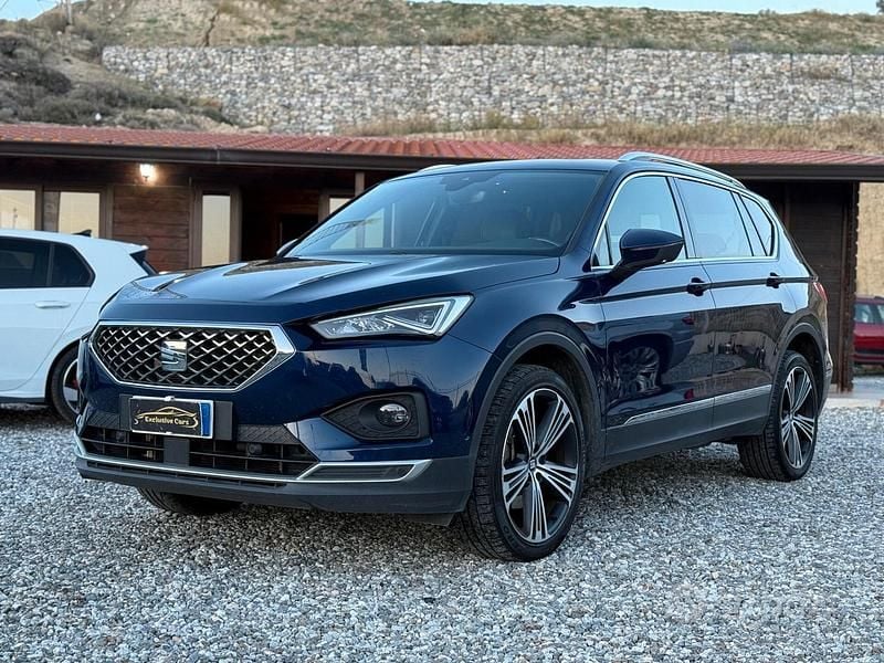 Blu Usata 2019 Seat Tarraco 4Drive SUV | 21.900 € (Buon prezzo) - Immagine 1/4