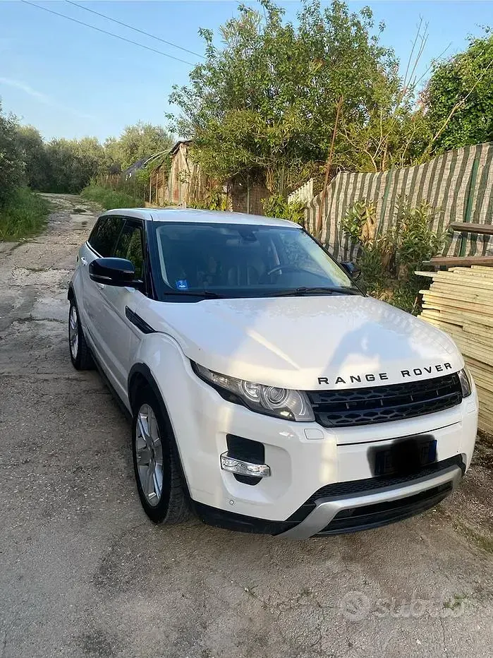 Usata Land Rover Range Rover evoque Dynamic 150 CV (110 kW) 2012 Bianco SUV