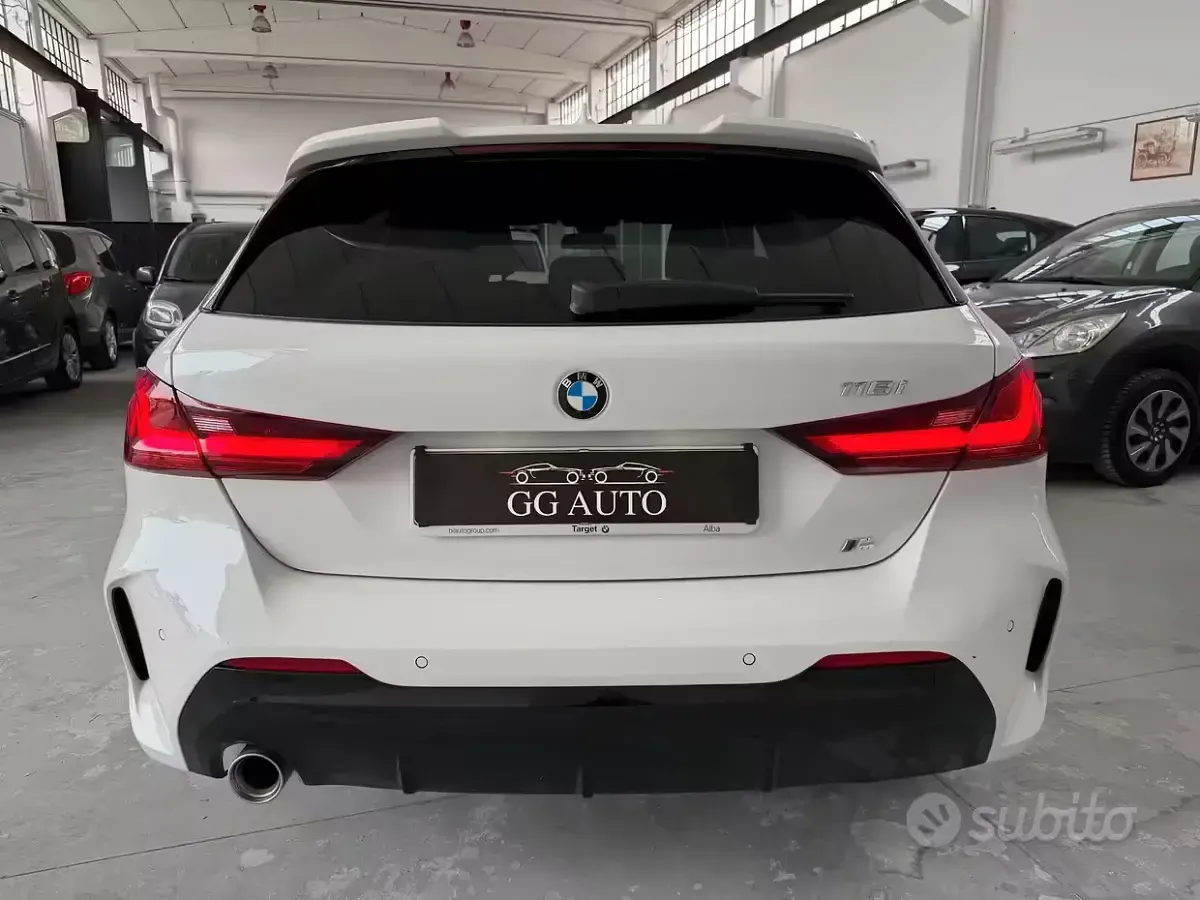 Usata BMW 118 M Sport 140 CV (102 kW) 2019 Bianco Utilitaria