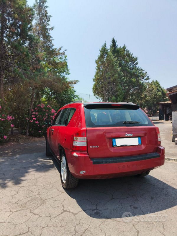 Usata Jeep Compass 140 CV (102 kW) 2007 Rosso SUV