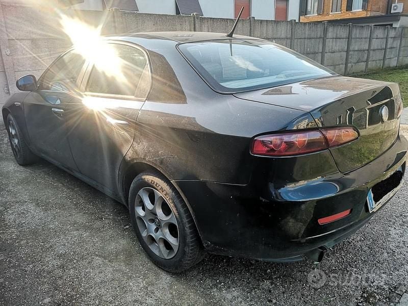 Usata Alfa Romeo 159 140 CV (102 kW) 2008 Nero Berlina
