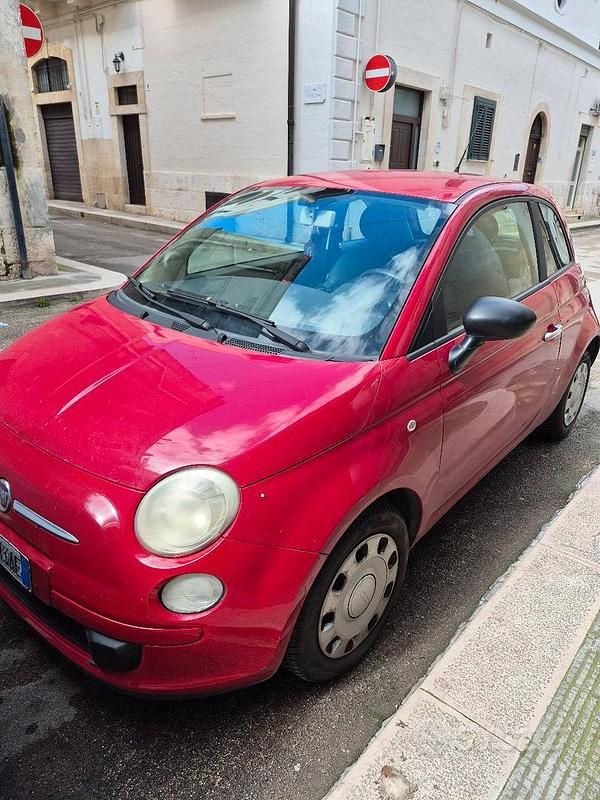 Usata Fiat 500 Pop 69 CV (50 kW) 2008 Rosso Berlina