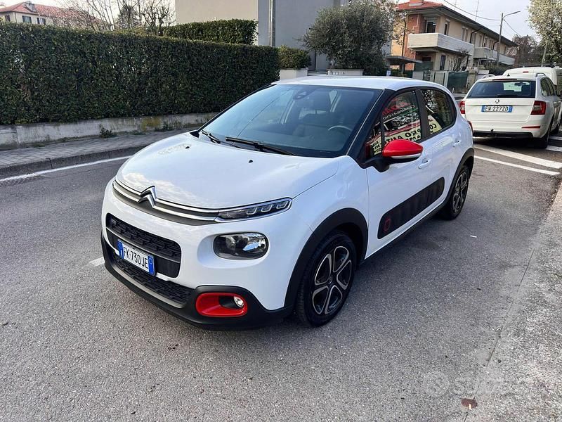 Usata Citroën C3 PureTech 82 CV (60 kW) 2017 Bianco Berlina