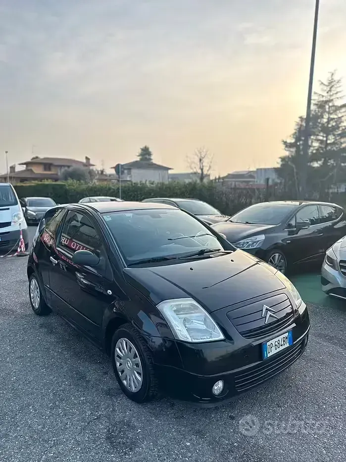 Usata Citroën C2 VTR Sport 60 CV (44 kW) 2008 Nero Utilitaria