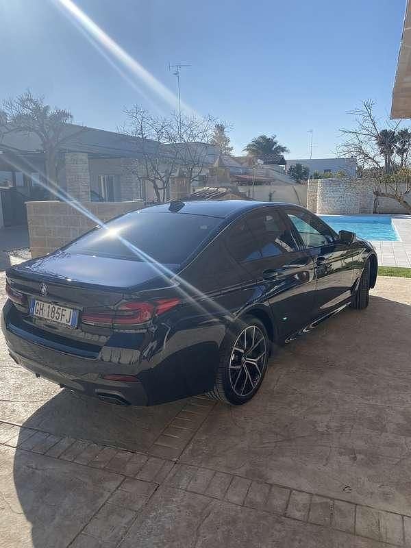 Usata BMW 520 M Sport 190 CV (139 kW) 2022 Nero Berlina