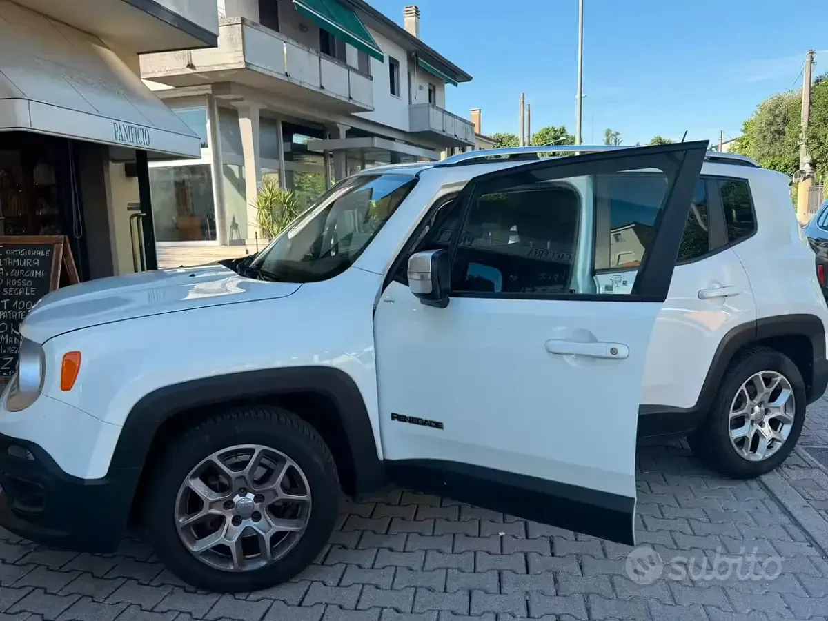 Usata Jeep Renegade Limited 120 CV (88 kW) 2015 Bluazzurro SUV