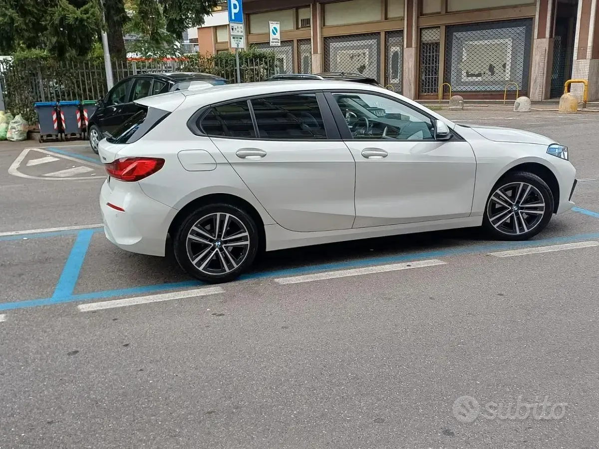 Usata BMW 118 M Sport 136 CV (100 kW) 2021 Bianco Berlina