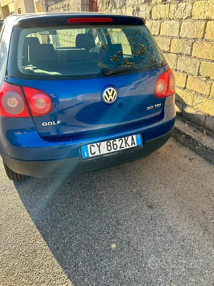 Usata VW Golf IV 140 CV (102 kW) 2006 Bluazzurro Berlina