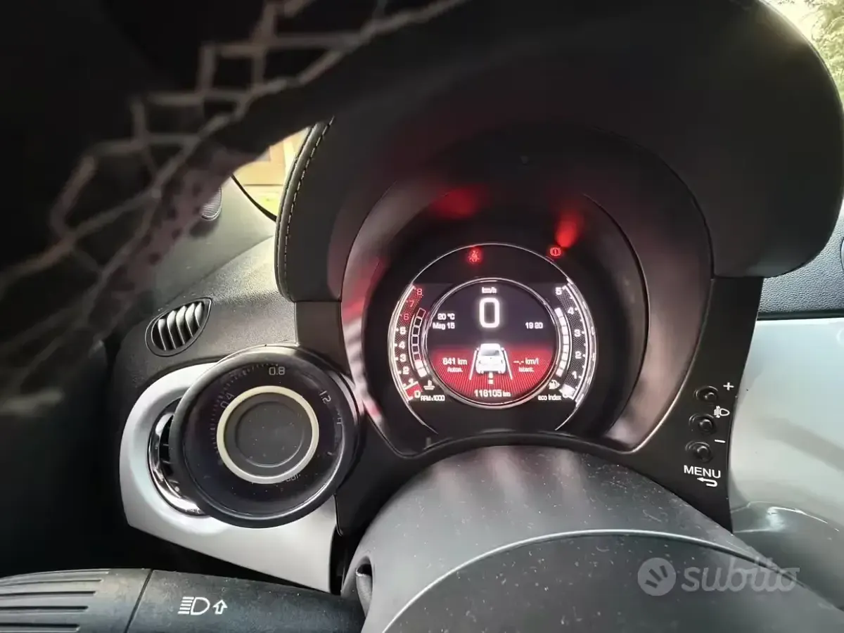 Usata Abarth 595 140 CV (102 kW) 2016 Grigio Utilitaria
