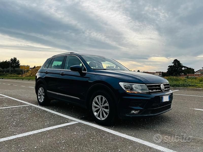 Usata VW Tiguan Business 150 CV (110 kW) 2017 Blu SUV