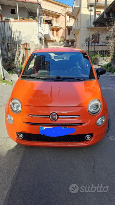 Usata Fiat 500 70 CV (51 kW) 2021 Rosso Utilitaria