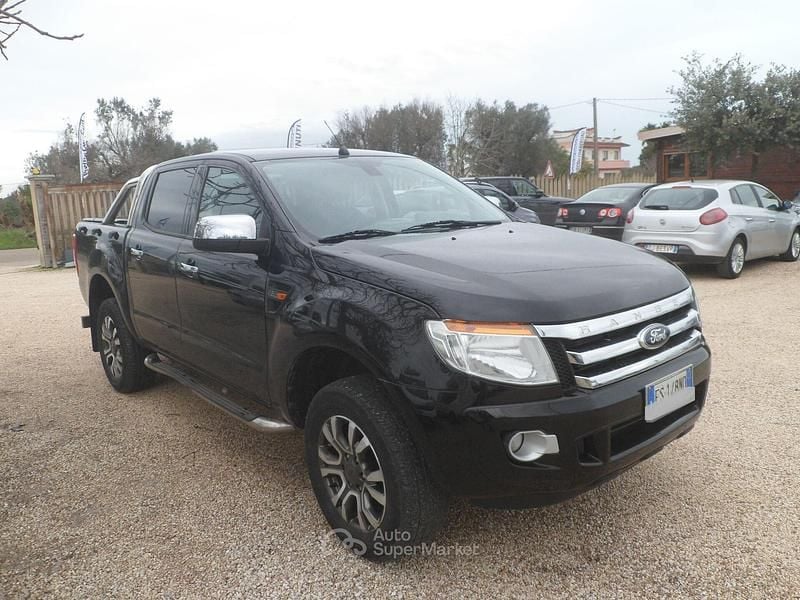 Usata Ford Ranger XLT 150 CV (110 kW) 2014 Nero Pick-up