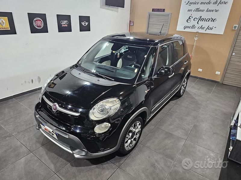 Usata Fiat 500L Trekking 95 CV (69 kW) 2016 Nero Monovolume