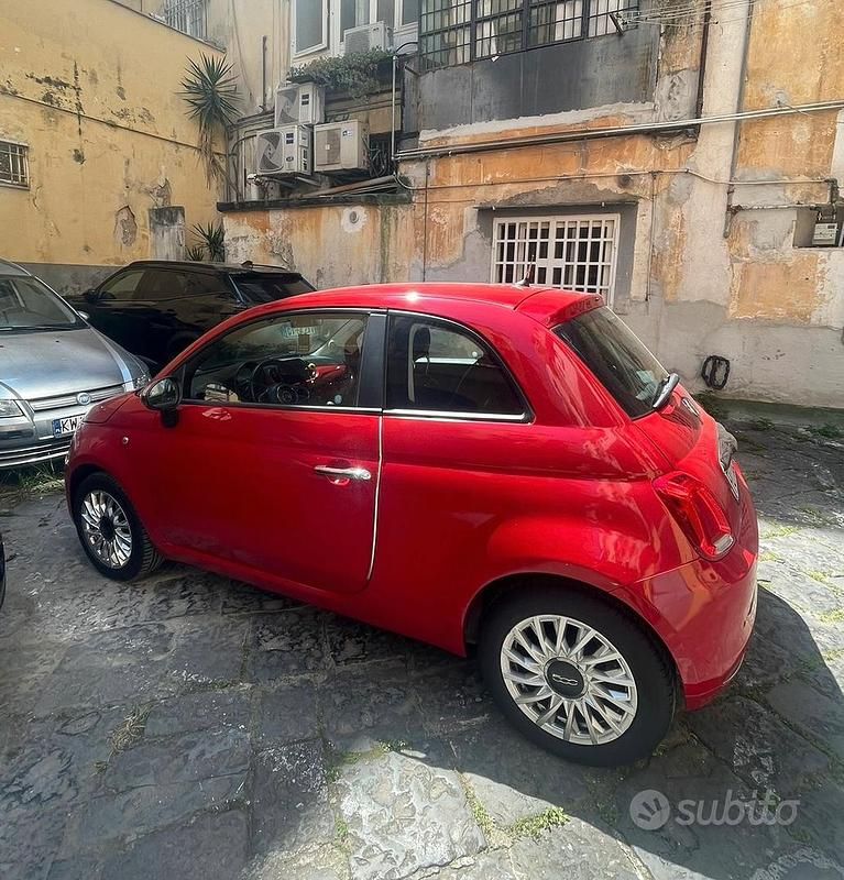 Usata Fiat 500 2015 Rosso Berlina