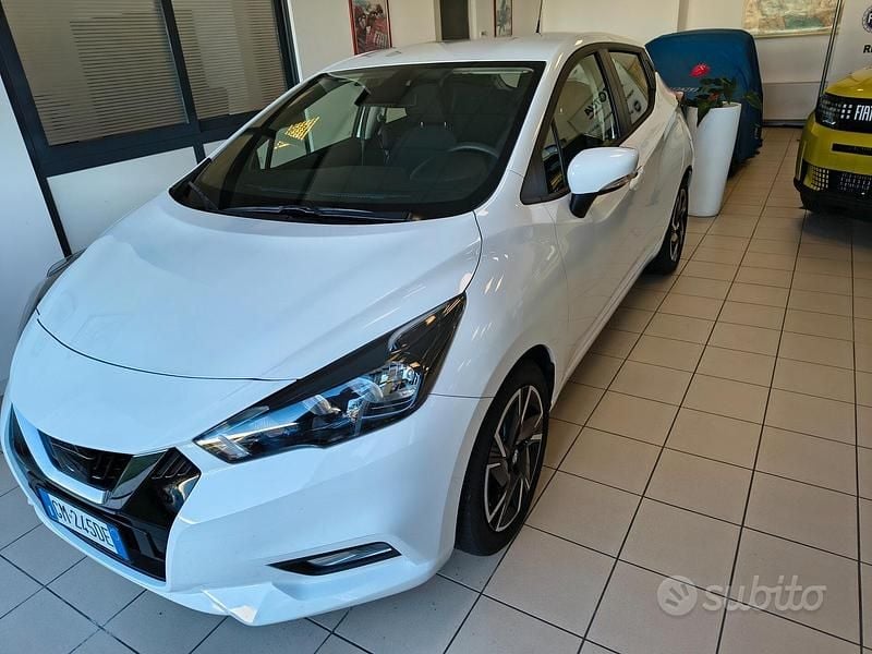 Usata Nissan Micra 92 CV (67 kW) 2023 Bianco Utilitaria