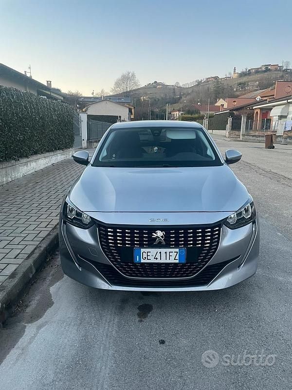 Usata Peugeot 208 2020 Grigio Utilitaria