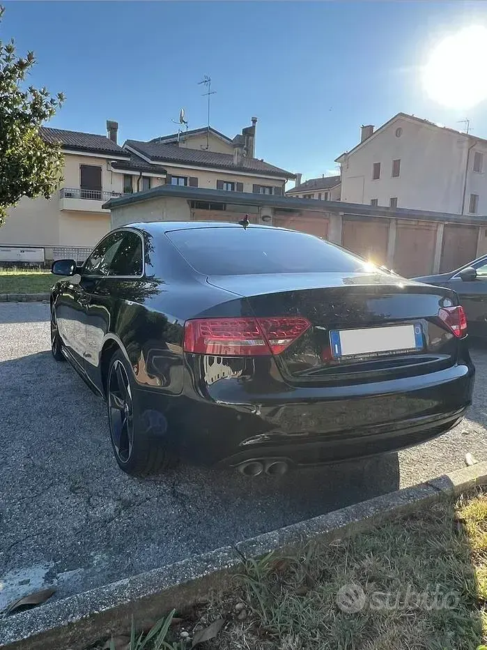 Usata Audi A5 S-Line 170 CV (125 kW) 2010 Nero Coupé
