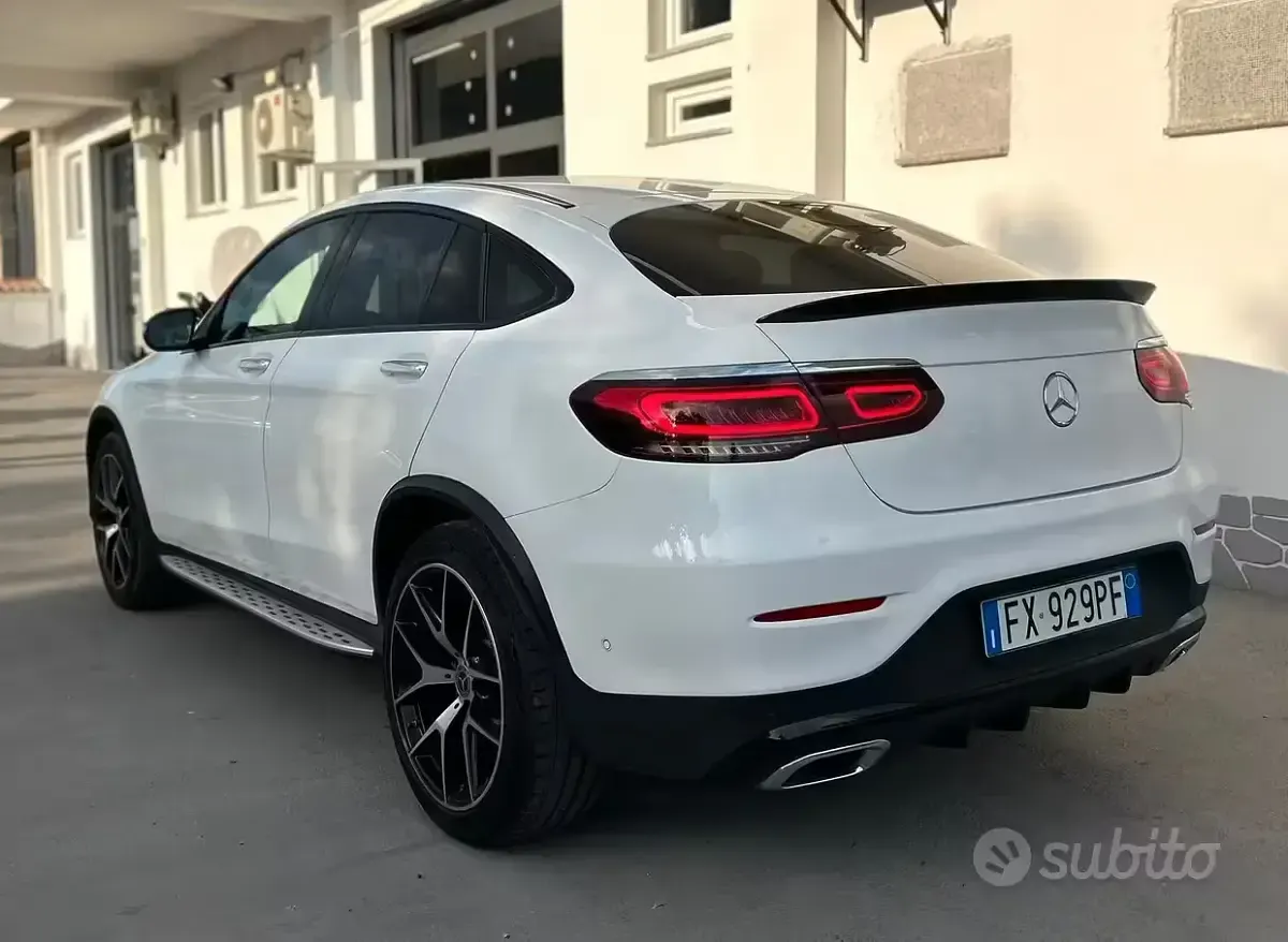 Usata Mercedes GLC250 Premium 204 CV (150 kW) 2019 Bianco SUV